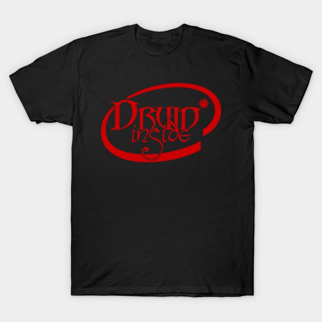 Druid Inside T-Shirt by SimonBreeze